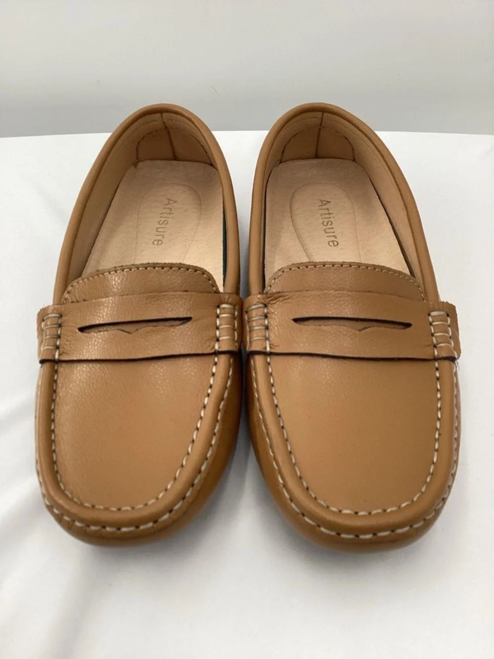 Artisure Classic Comfort Penny Loafers Tan Penny Loafers
